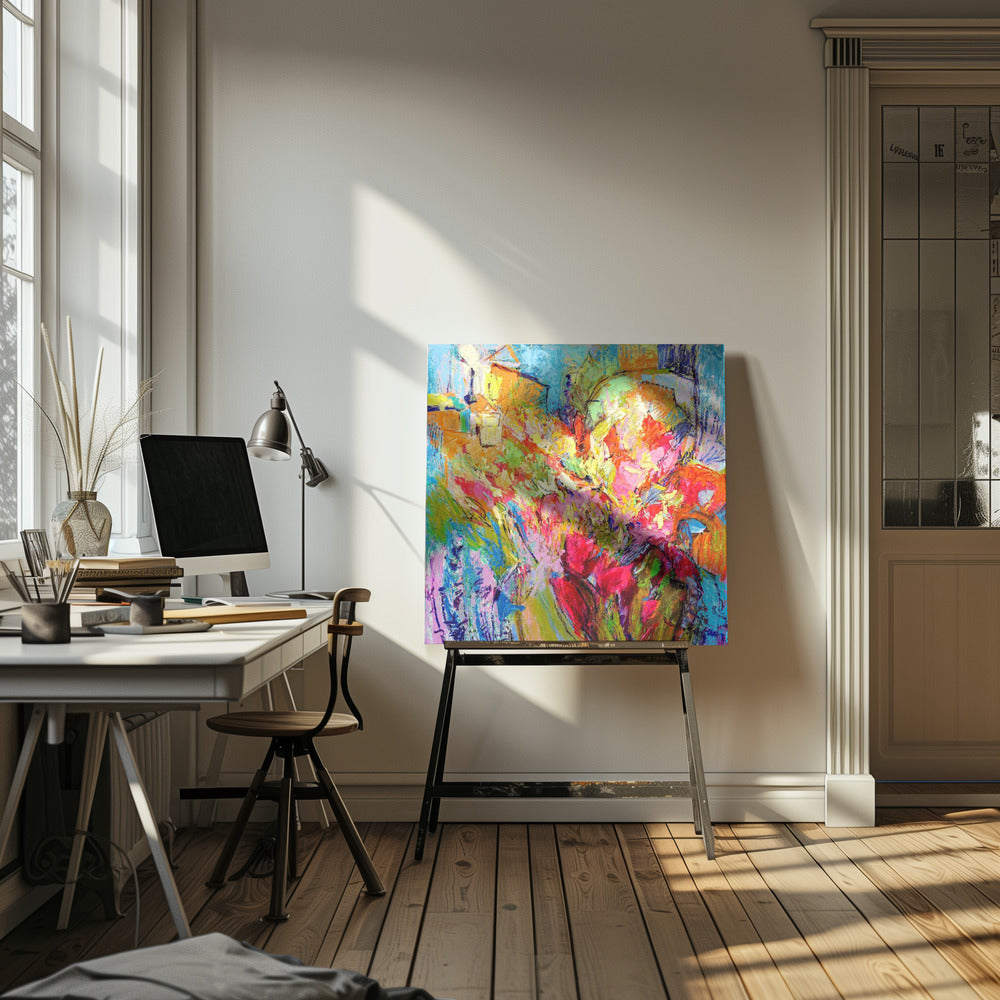 Brilliant Bloom Scape | Canvas