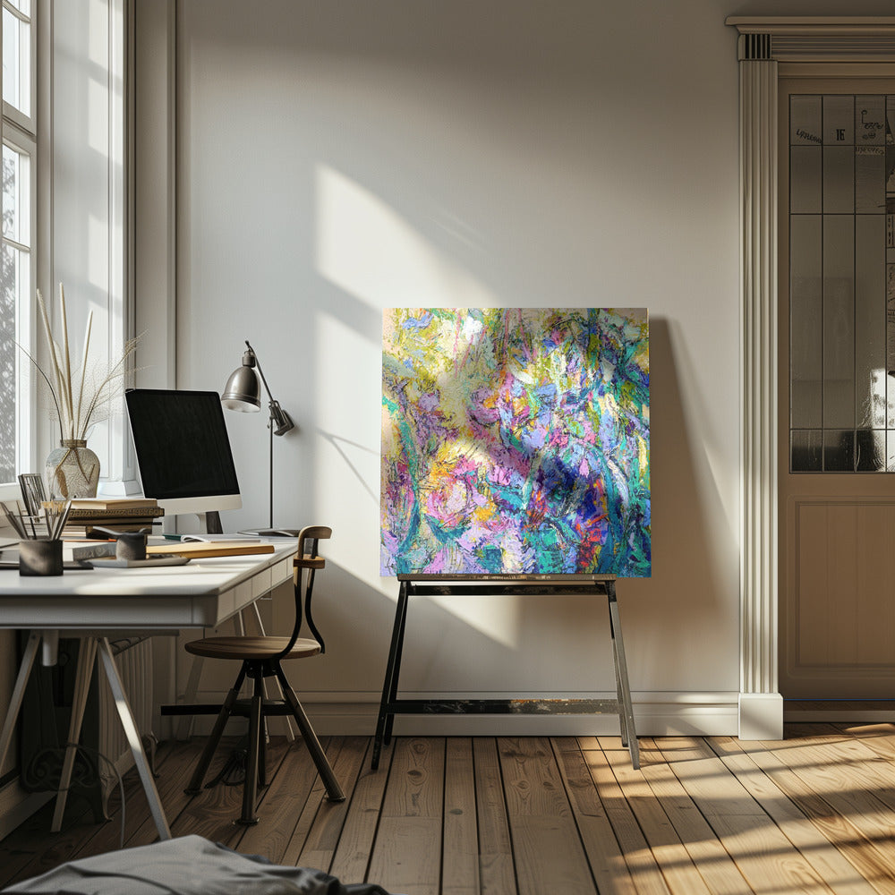 Expressionist Colorful Abstract | Canvas