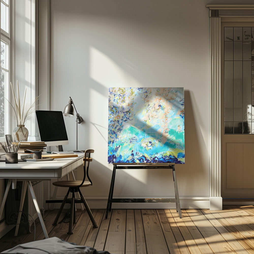 Expressionist Colorful Abstract | Canvas