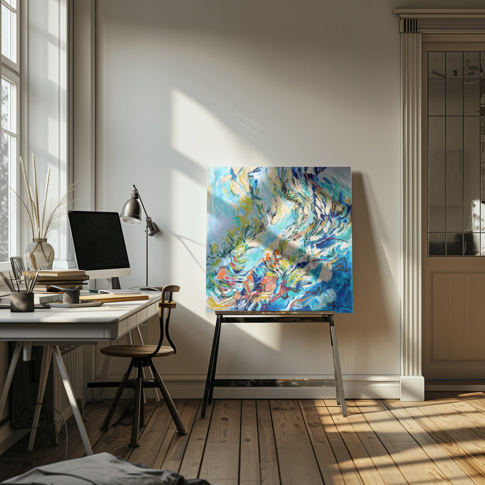 Burst of Blooming Light | Canvas