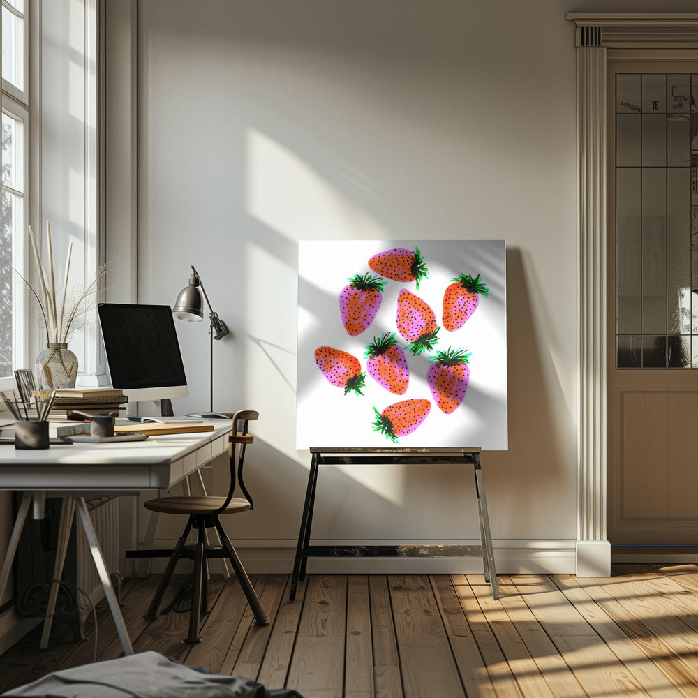 Strawberries 2 | Canvas