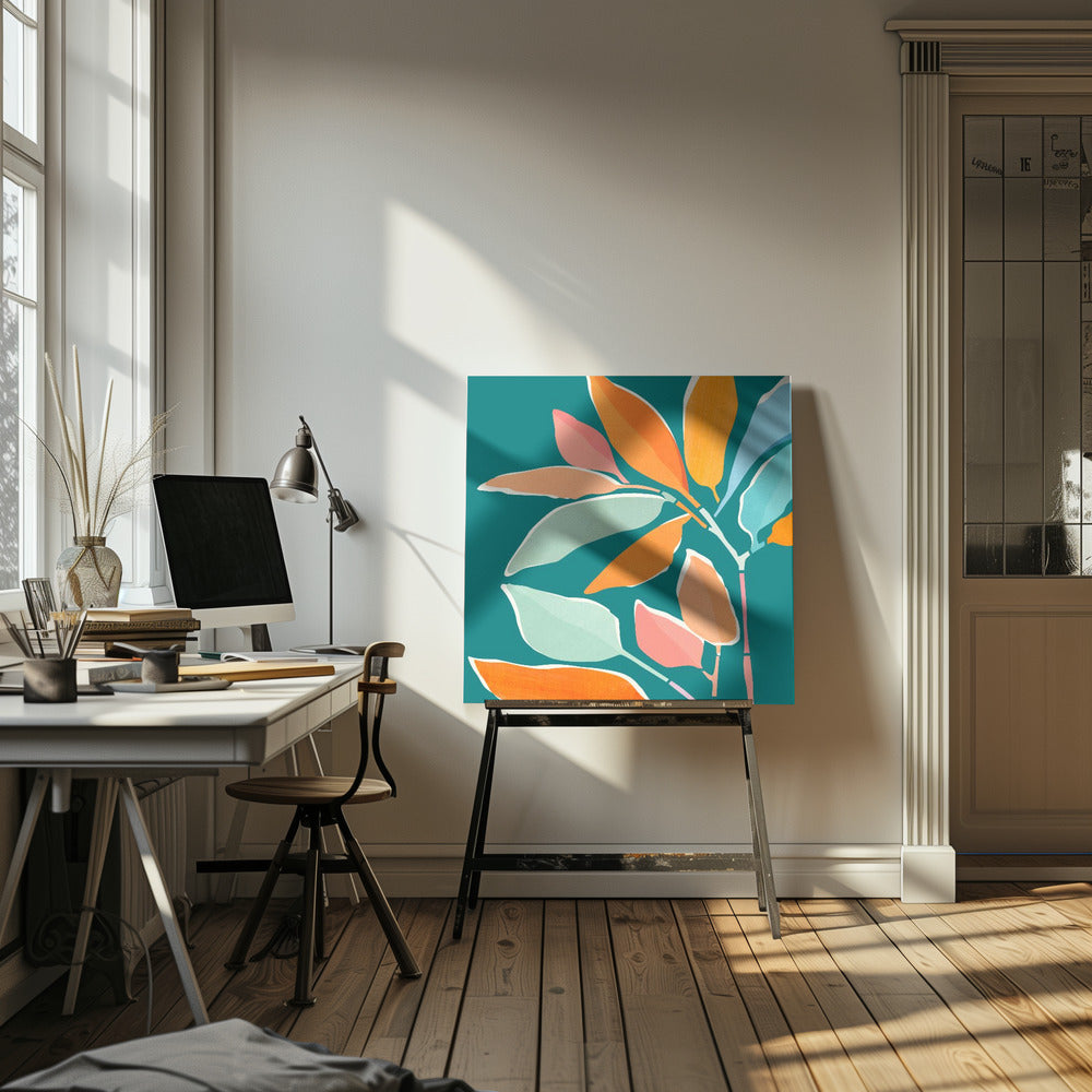 Magical Rainbow Forest | Canvas