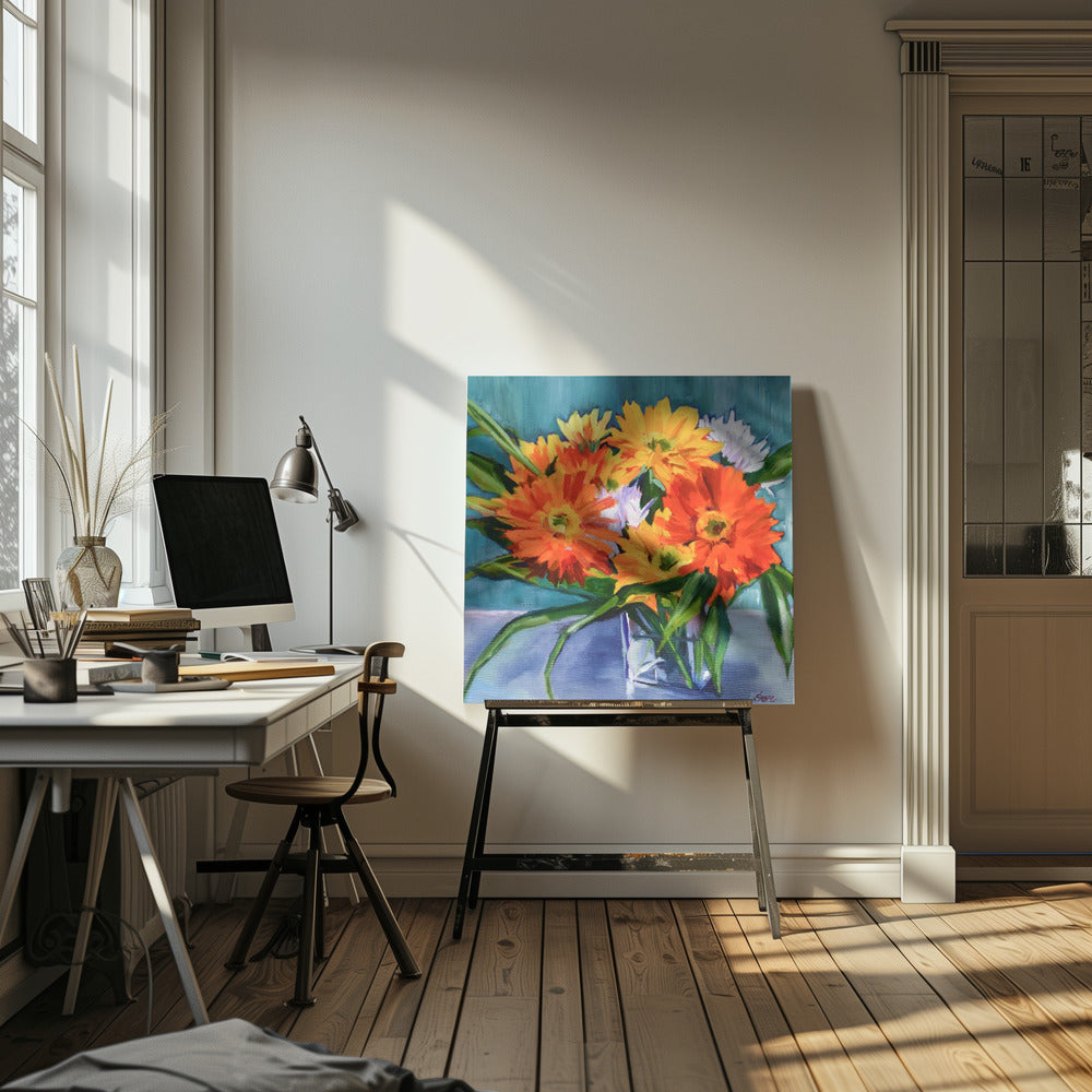 Flowers In Vase | Canvas