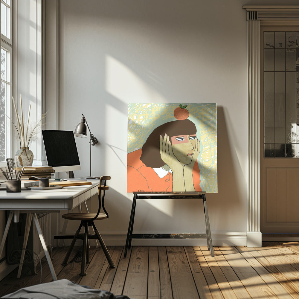 Dreamer of oranges | Canvas