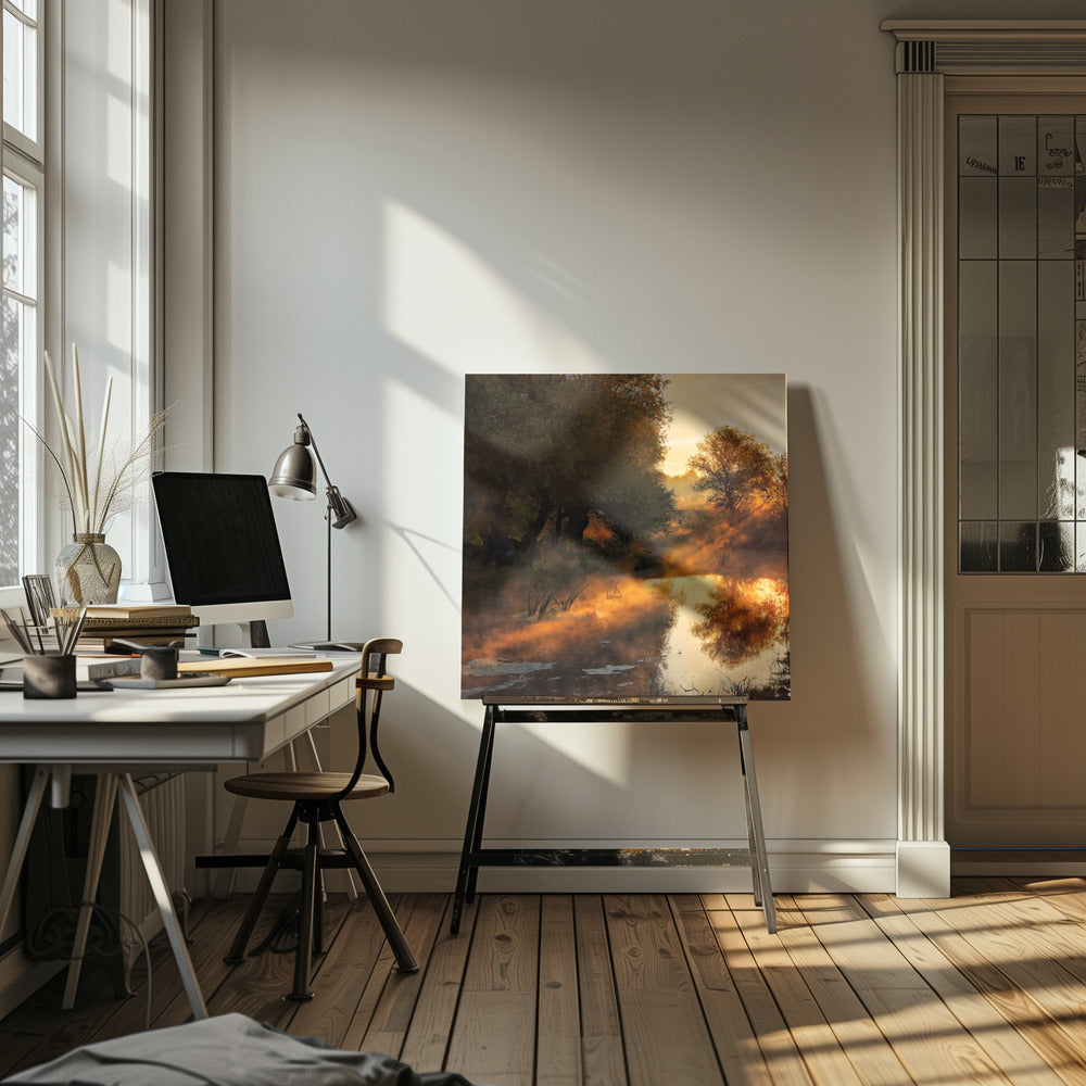 When nature paints with light I | Canvas