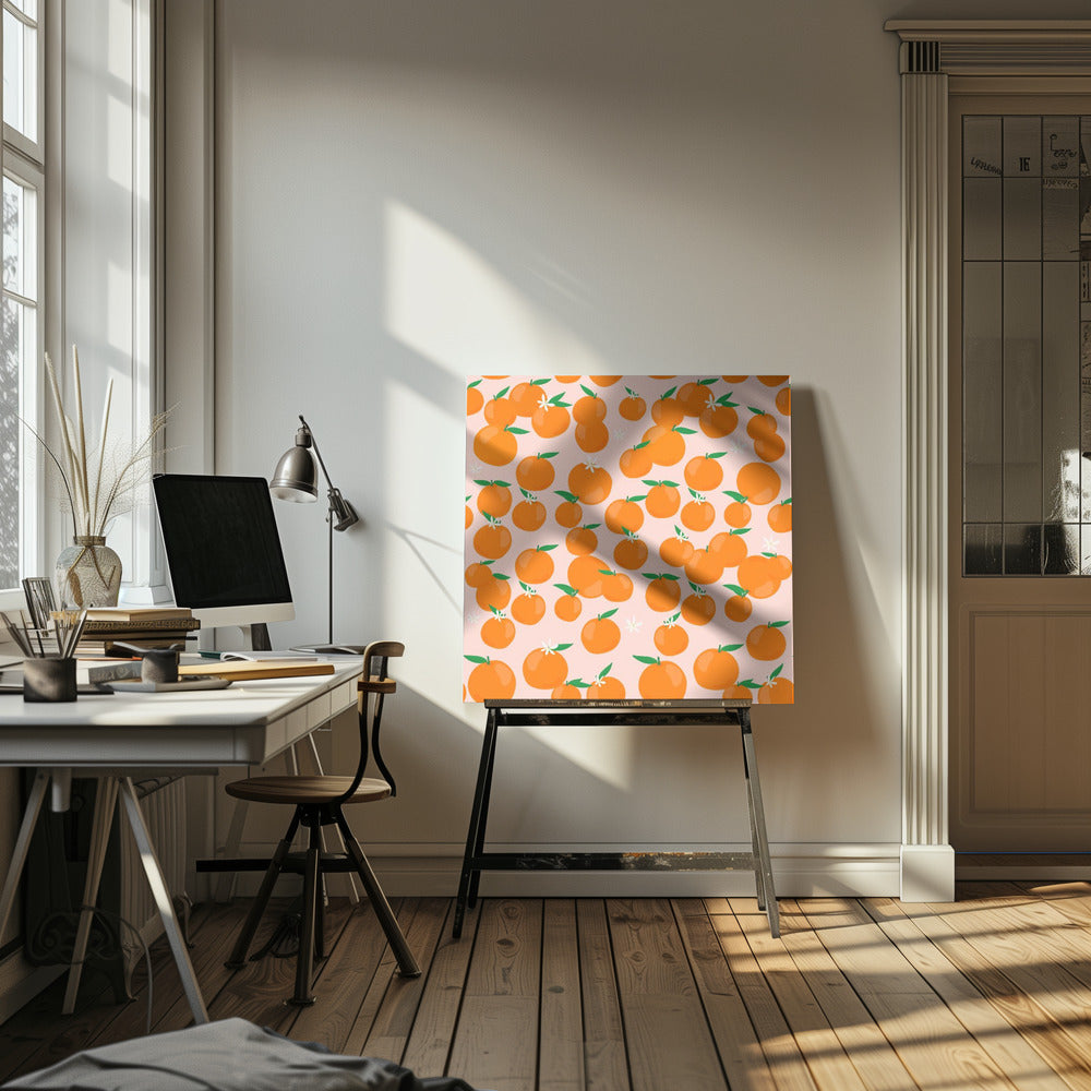 Oranges Pattern | Canvas