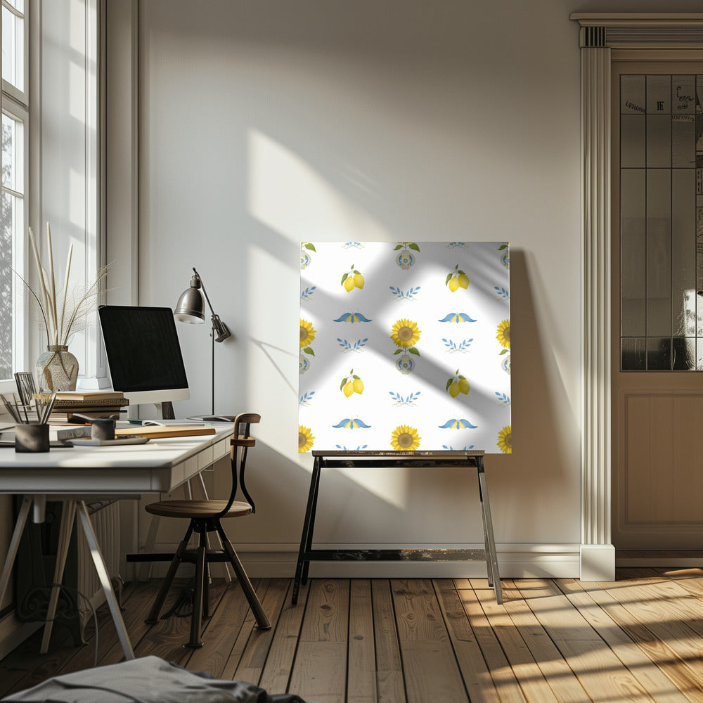 Italy Vintage Pattern | Canvas