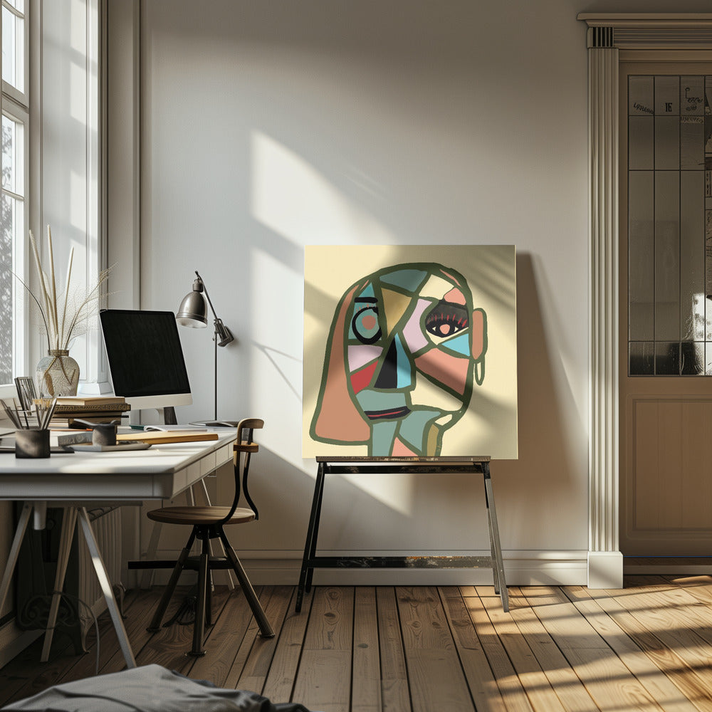 Abstract face | Canvas