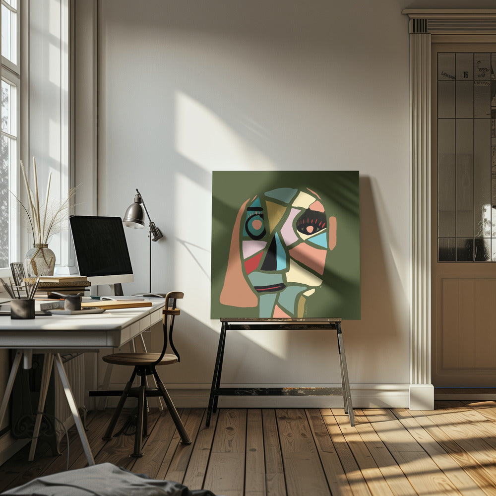 Abstract face | Canvas