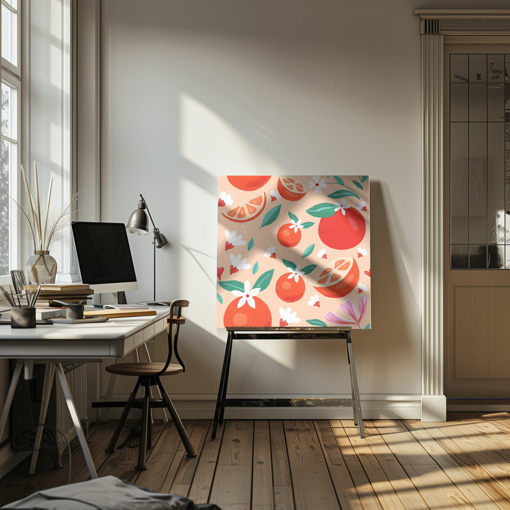Citrus Pattern | Canvas