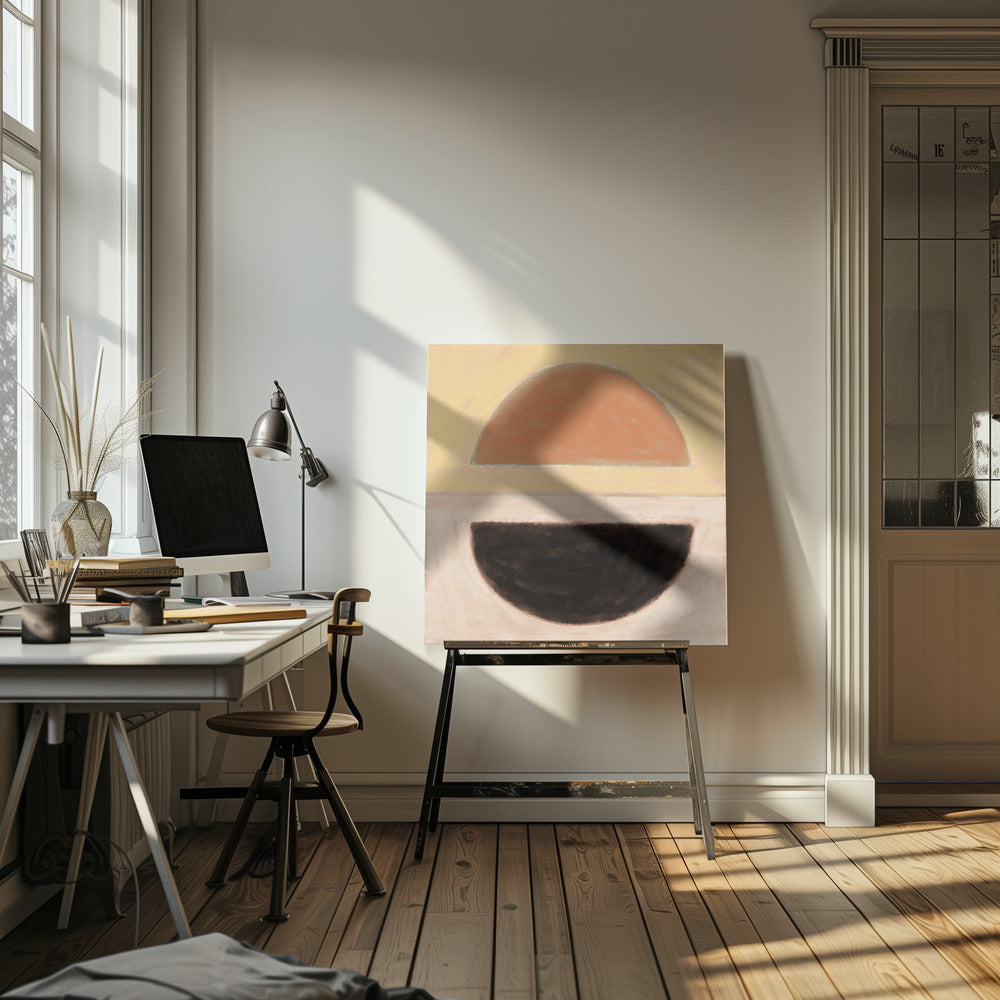 Abstract half circles | Canvas