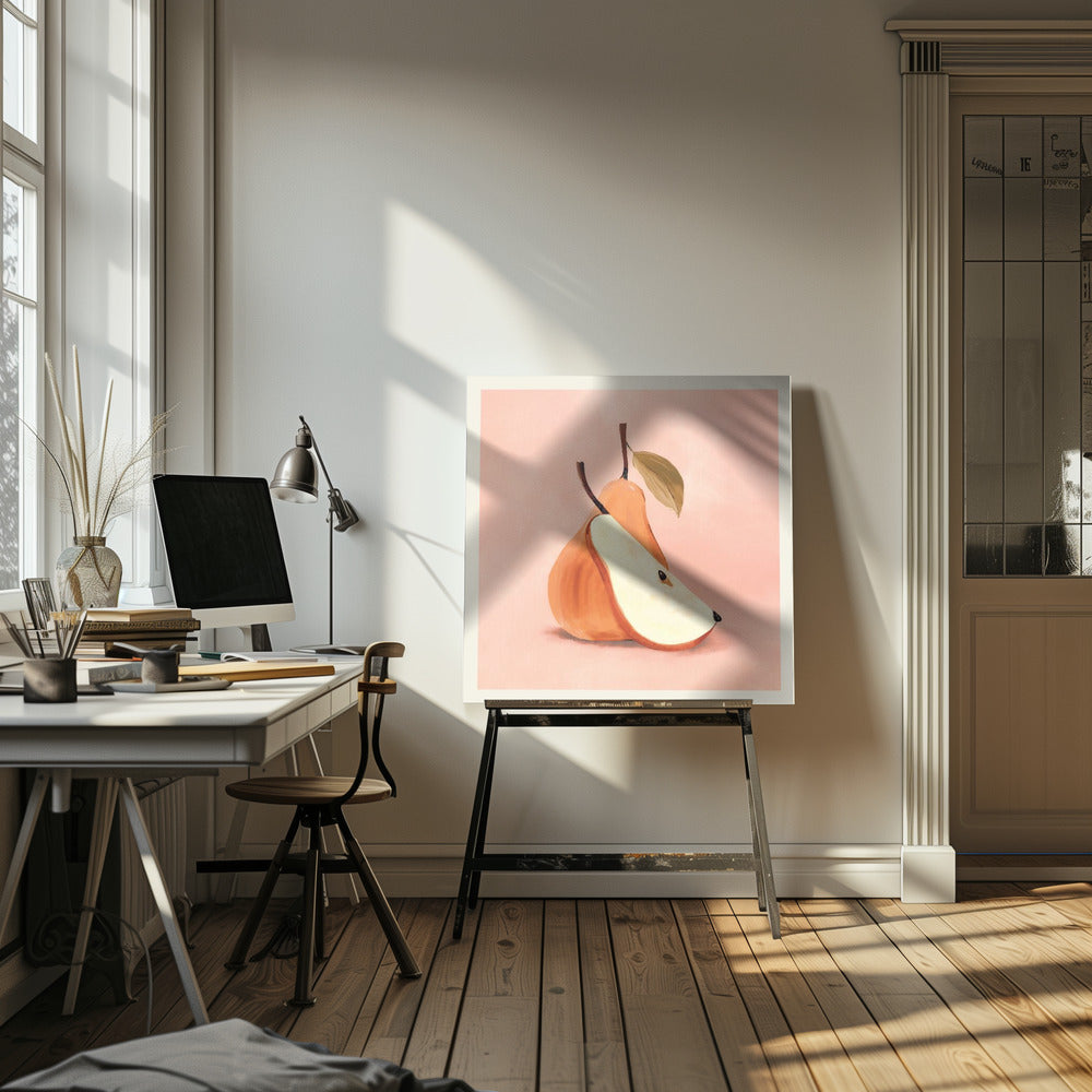 Stylized Pear | Canvas