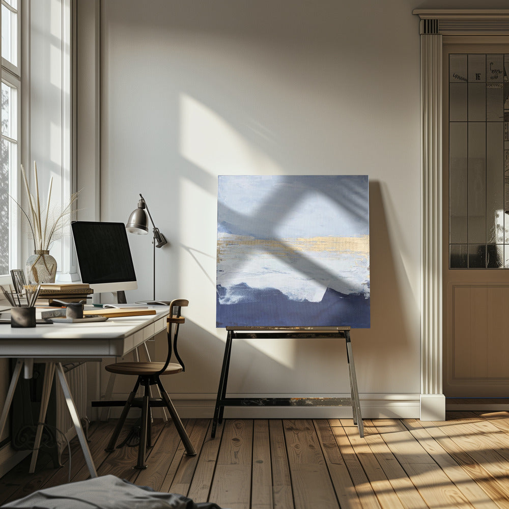 Peaceful Golden Horizon | Canvas