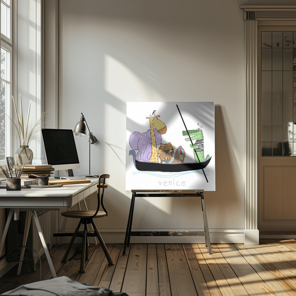 Venetian Safari Ride | Canvas