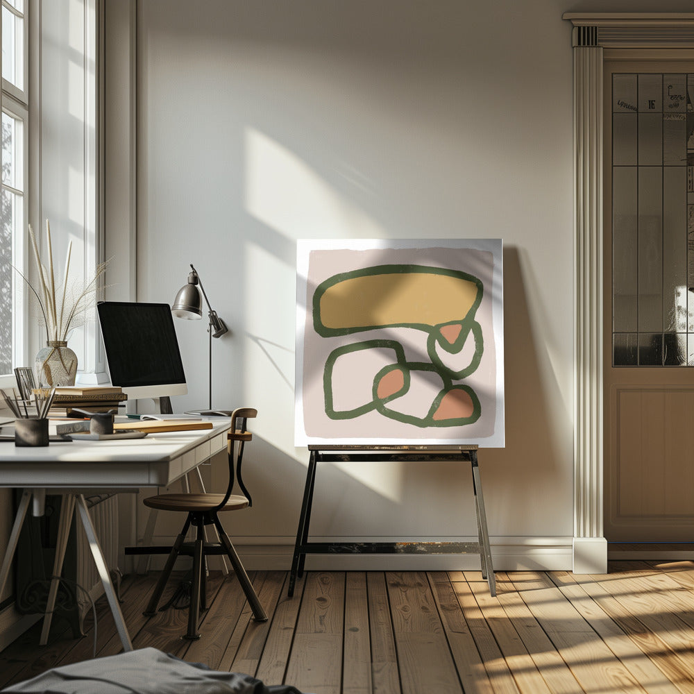 Abstract circles | Canvas