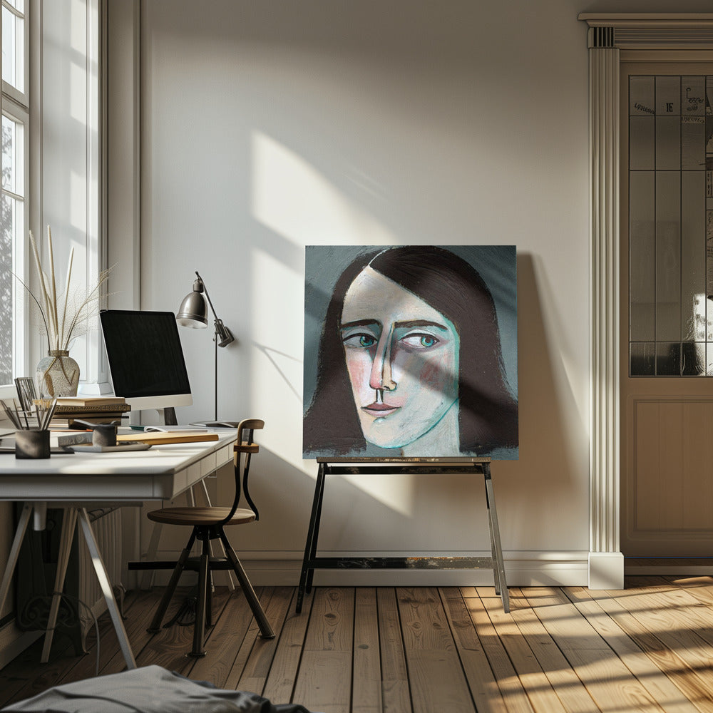 Face Woman Portrait - Never Look Back | Canvas