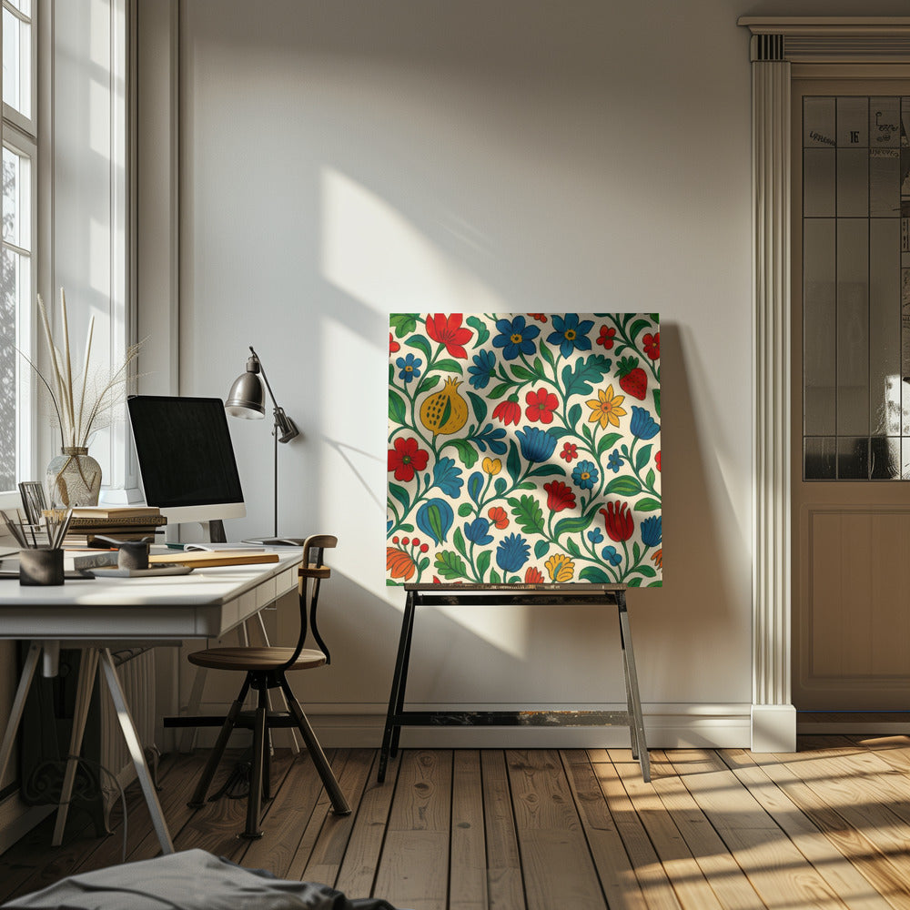 Blooming Floral Symphony | Canvas