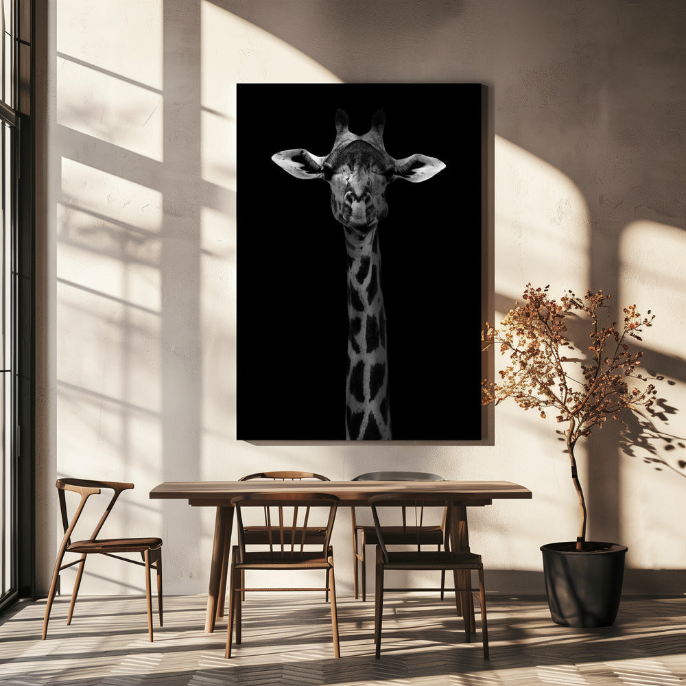 Giraffe Portrait | Canvas