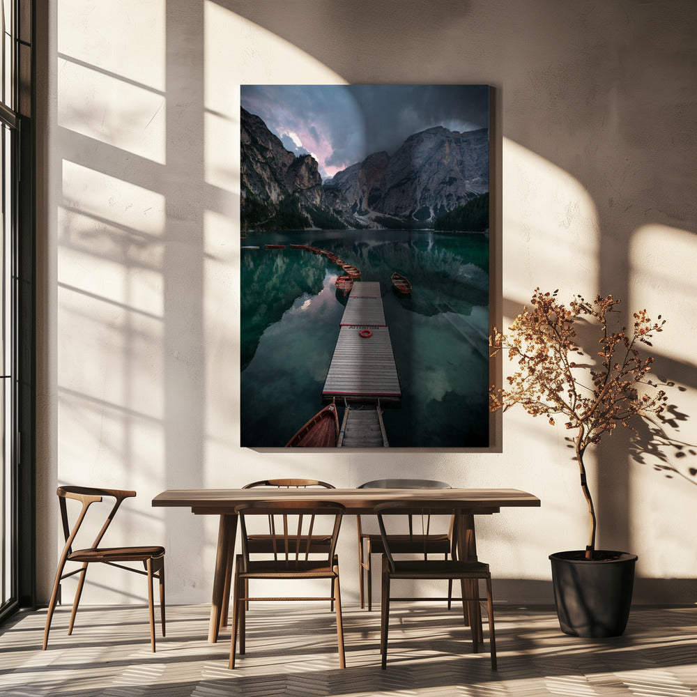 Braies reflections | Canvas