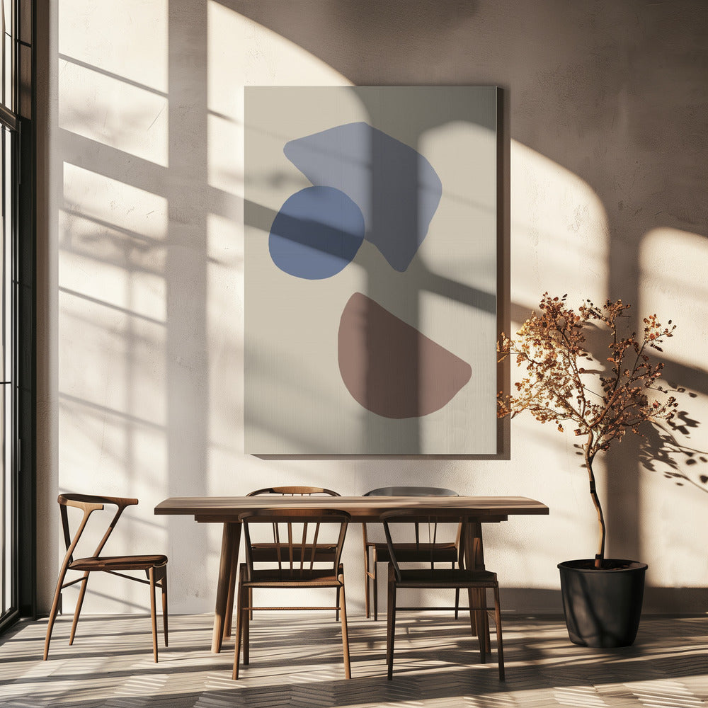 Organic Shapes 04 | Canvas