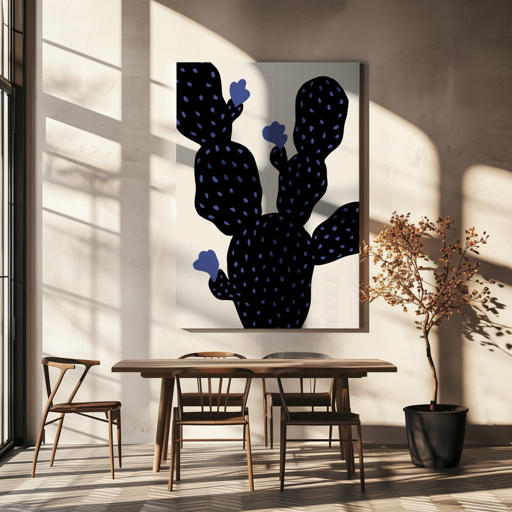 Prickly Pear Cactus | Canvas