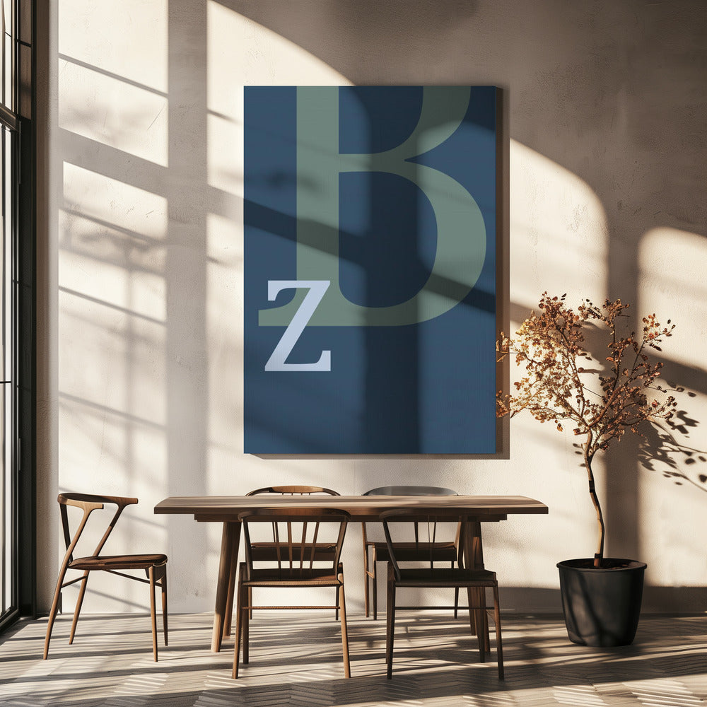 Letter B | Canvas