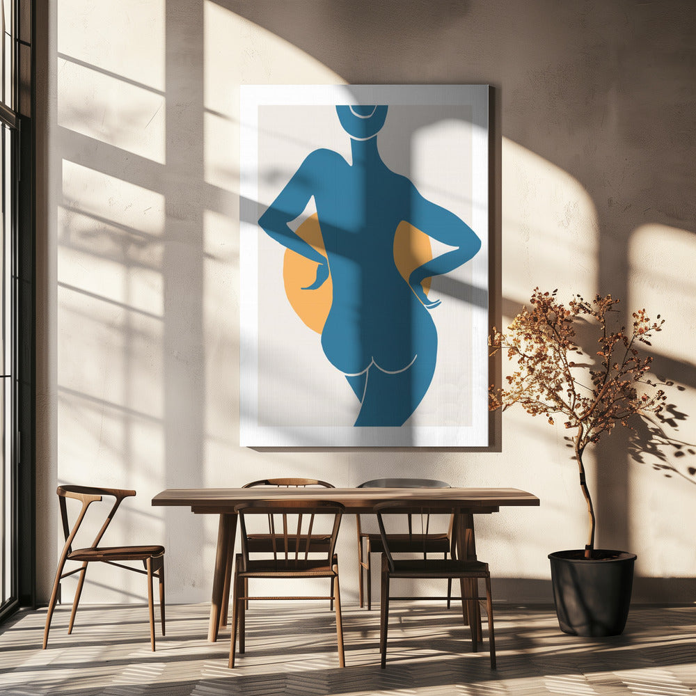 Blue Woman | Canvas