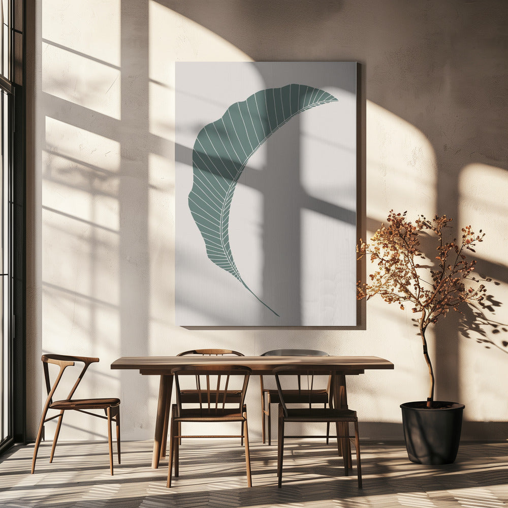 Banana Leaf Green | Canvas