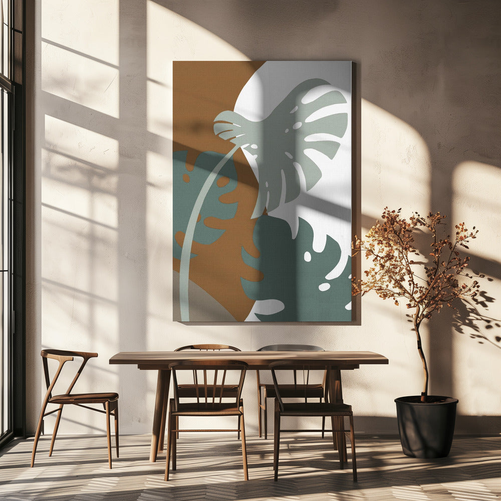 Monstera Cut Out 03 | Canvas