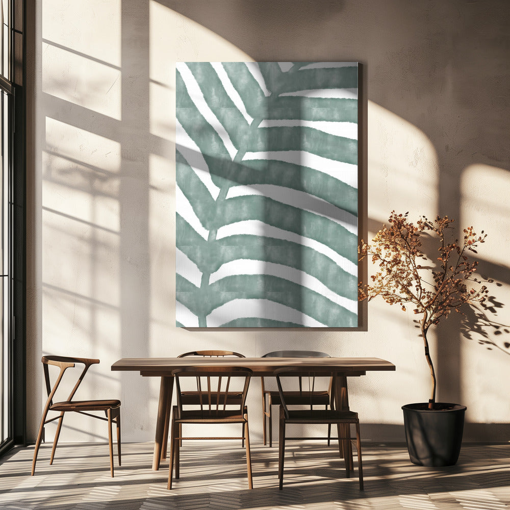 Palm Stripes | Canvas