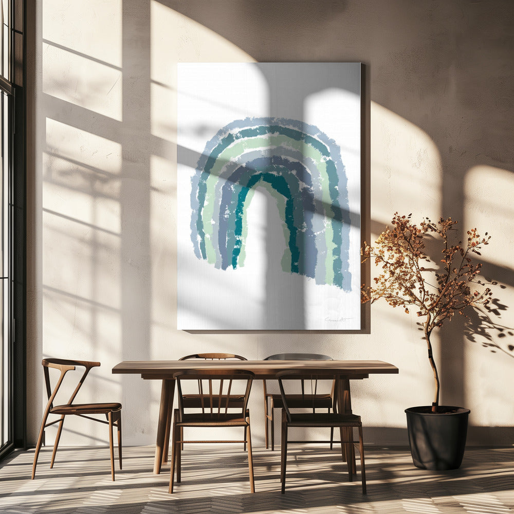 Rainbow Blues | Canvas