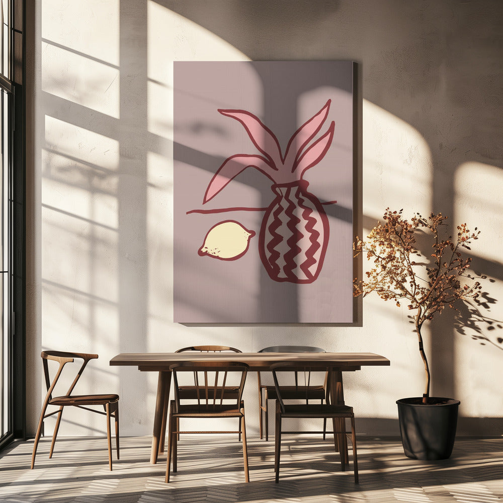Pink Lemon | Canvas
