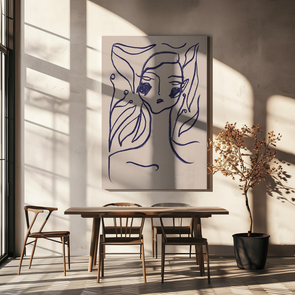Gaia Blue | Canvas