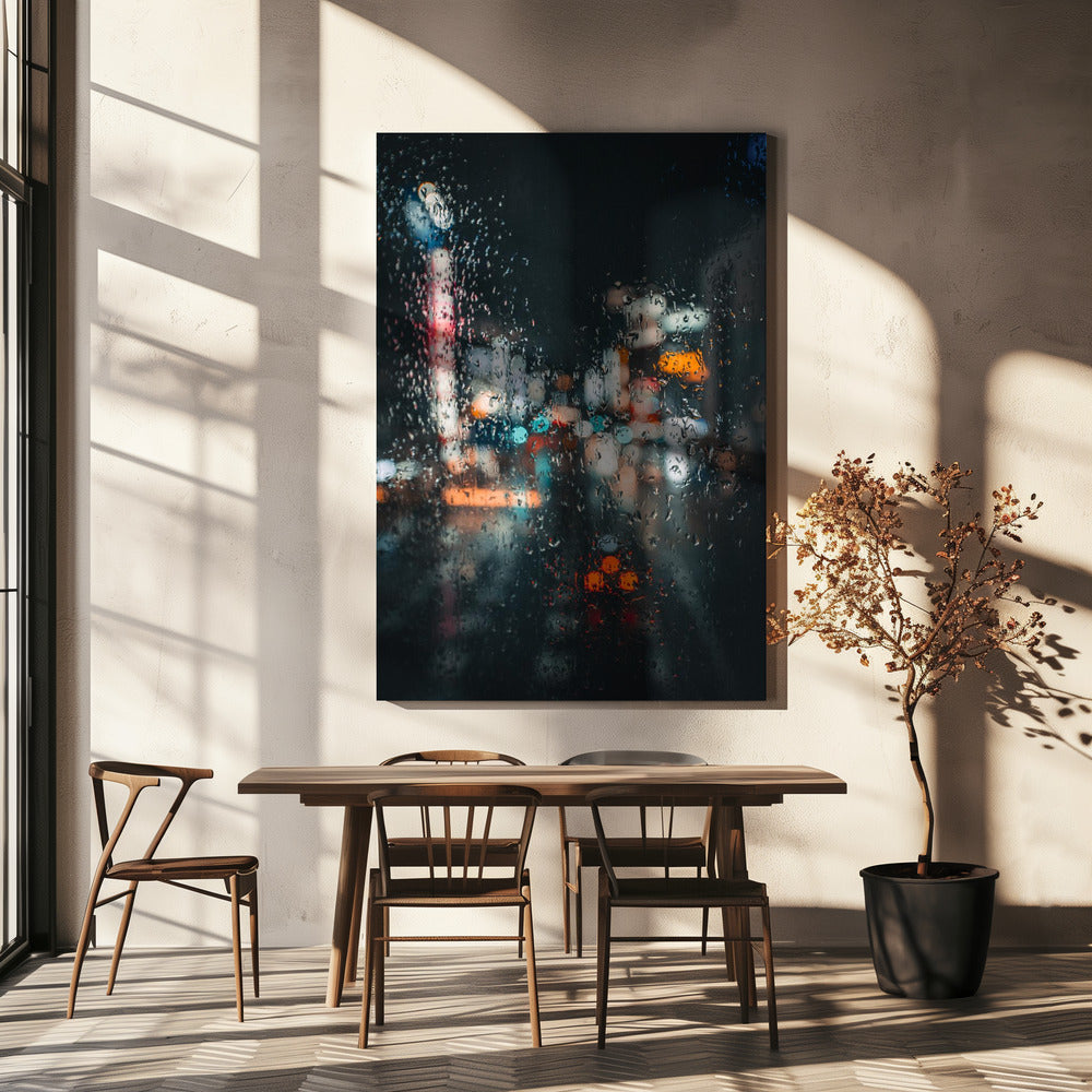 The world through glass | Canvas