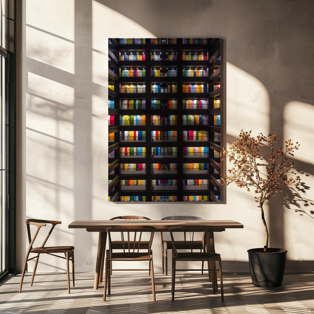 Colorful building | Canvas