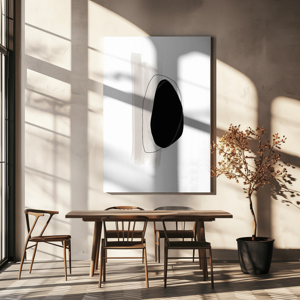 Monochrome Silence | Canvas