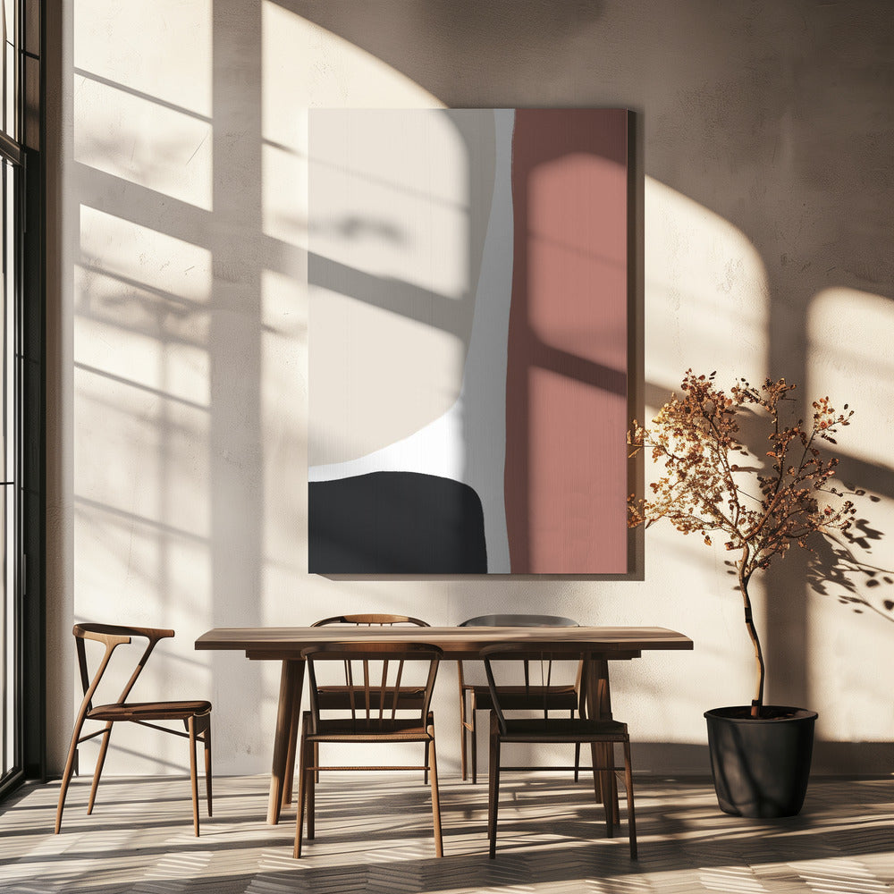 Earthy Layers | Canvas