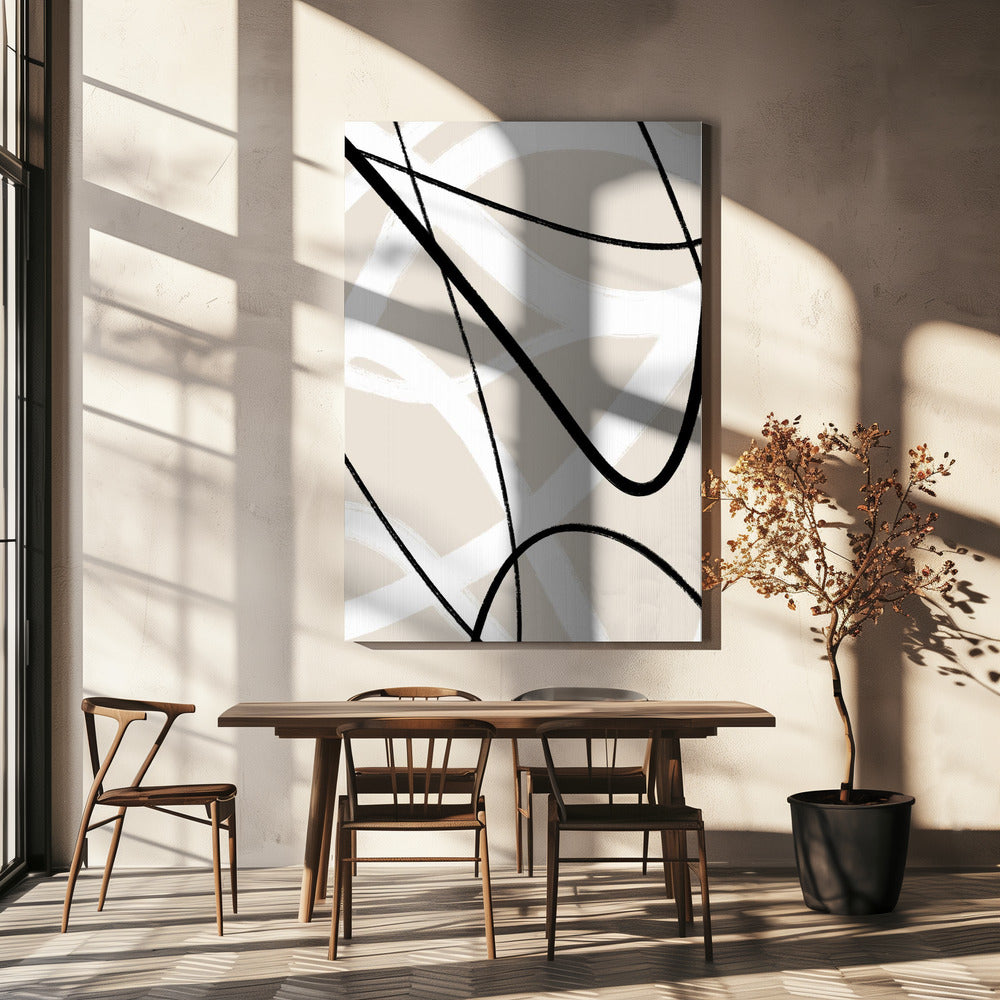 Fluid Line Dance | Canvas