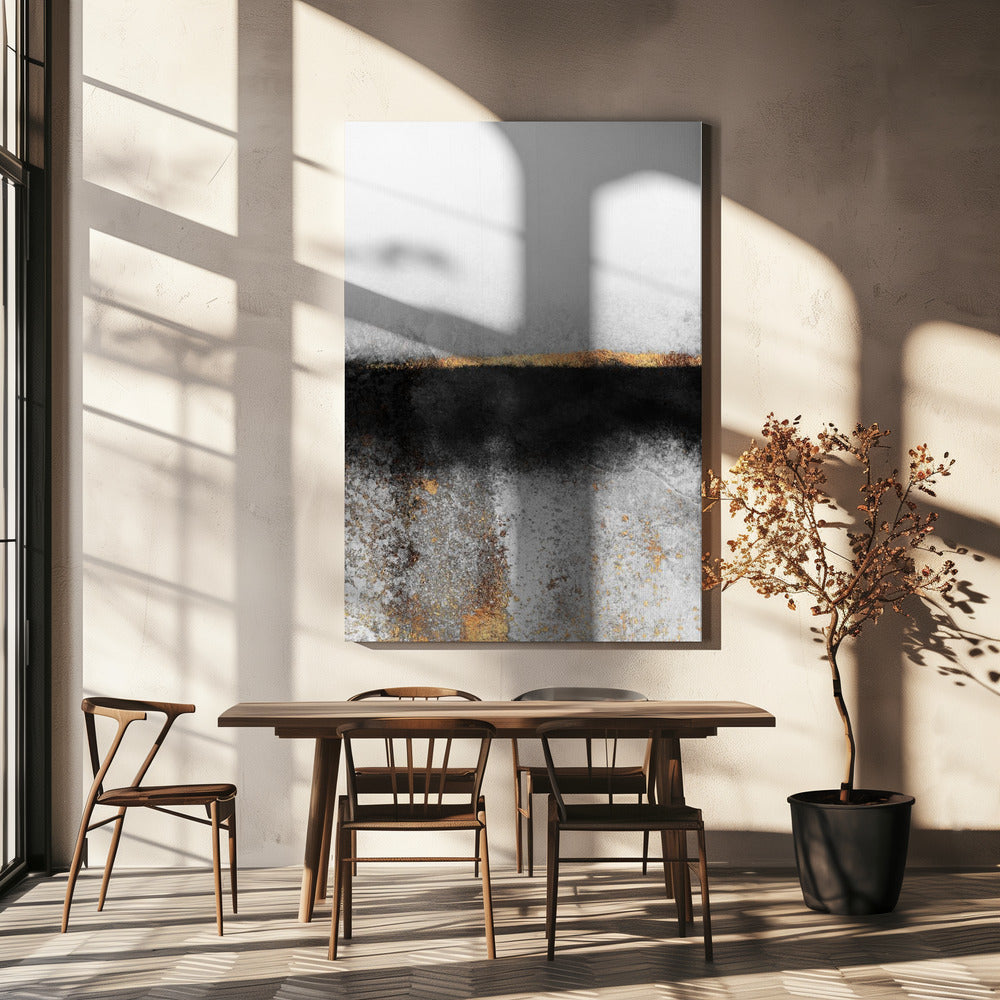 Soot And Gold | Canvas