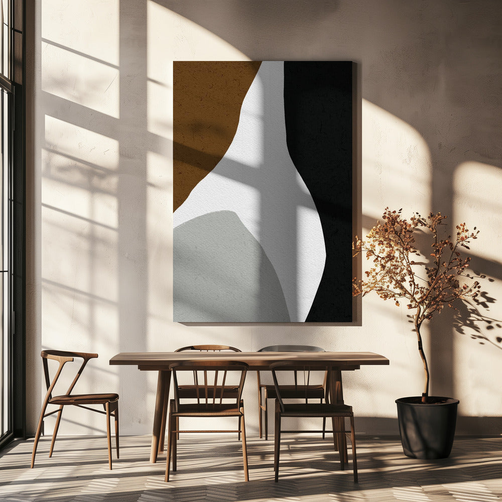 Organic Shapes and a Minimalistic Color Palette | Canvas