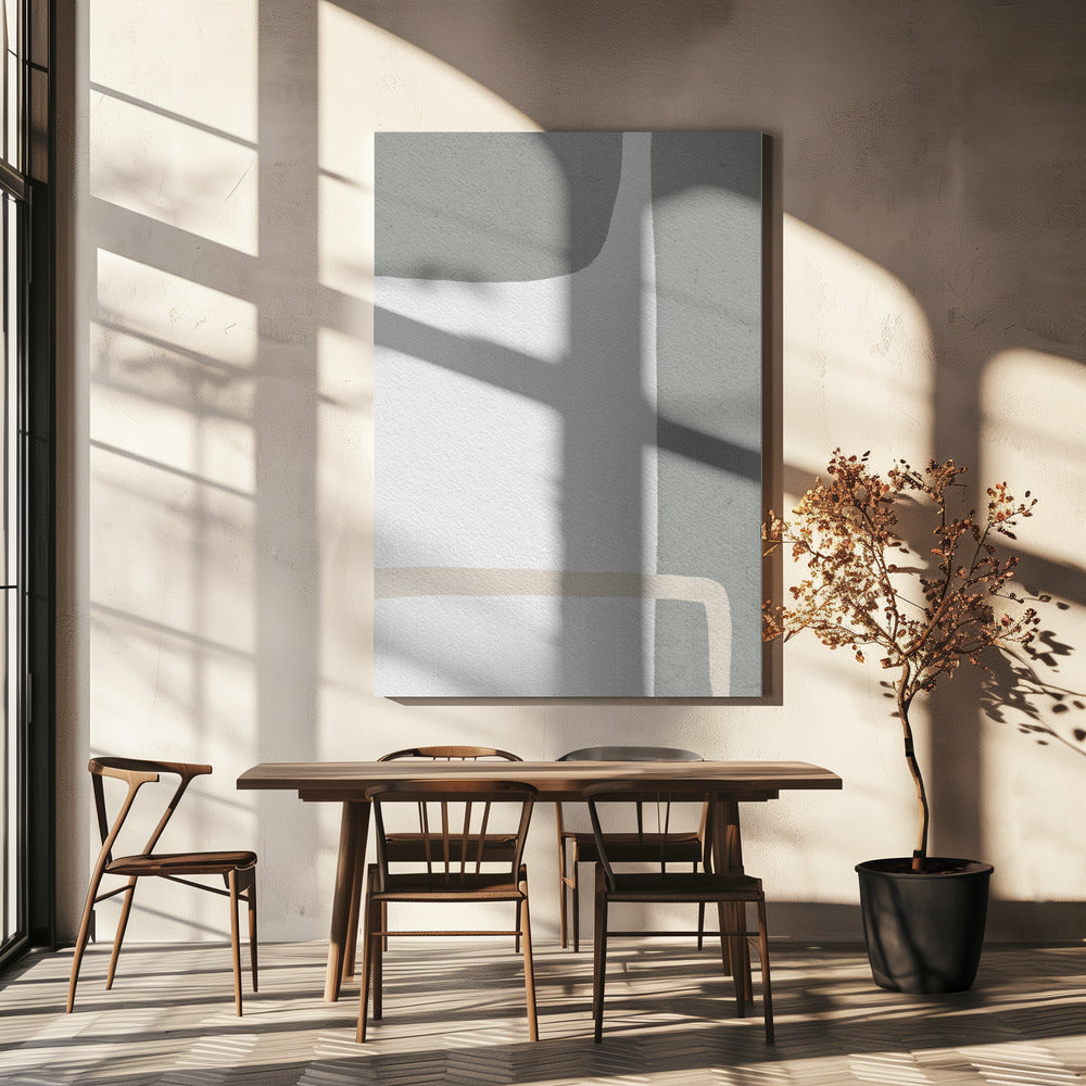 Abstract Design With Muted Tones | Canvas