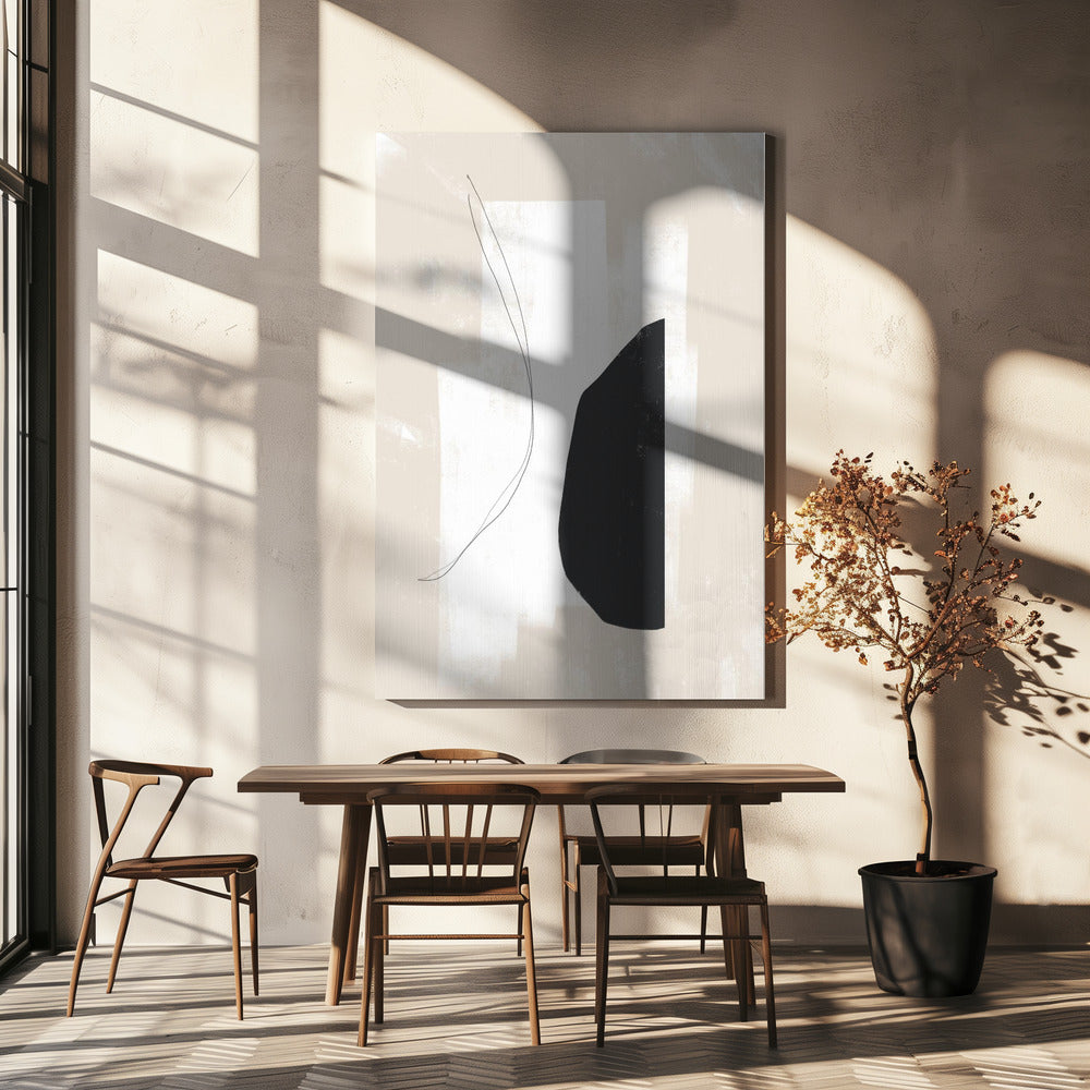 Monochrome Harmony | Canvas