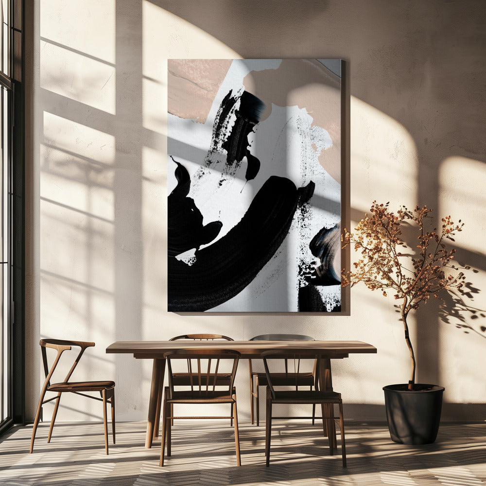 Monochrome Dance | Canvas