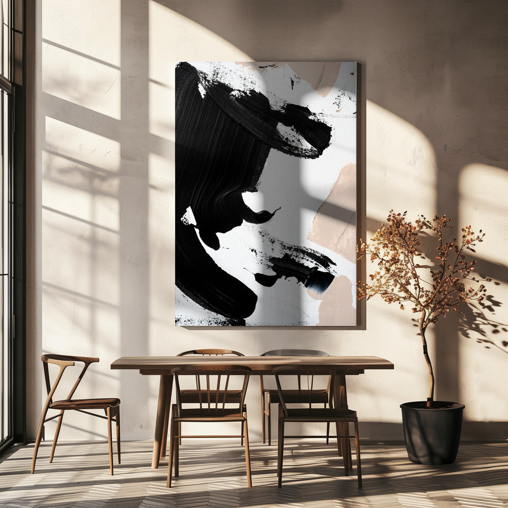 Black and Nude | Canvas