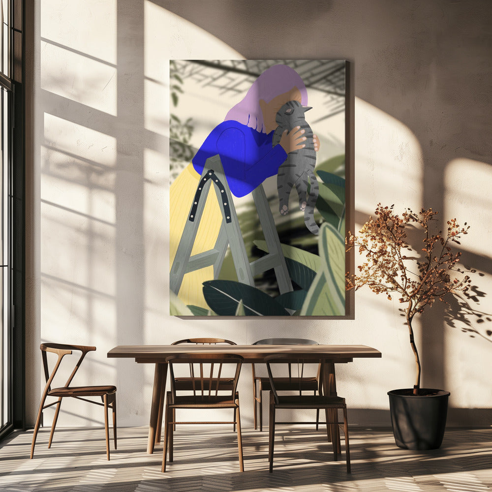 Hi Kitty, I love you! | Canvas