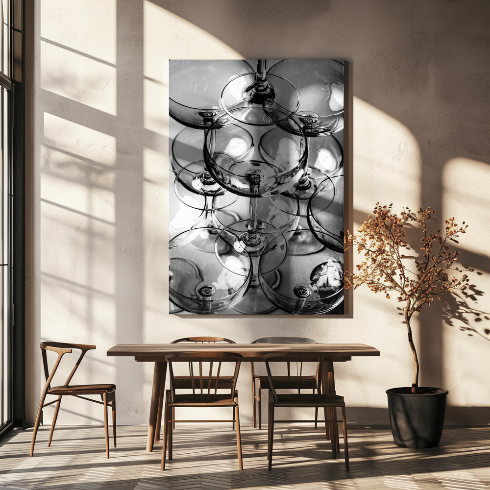 Champagne tower_8 | Canvas