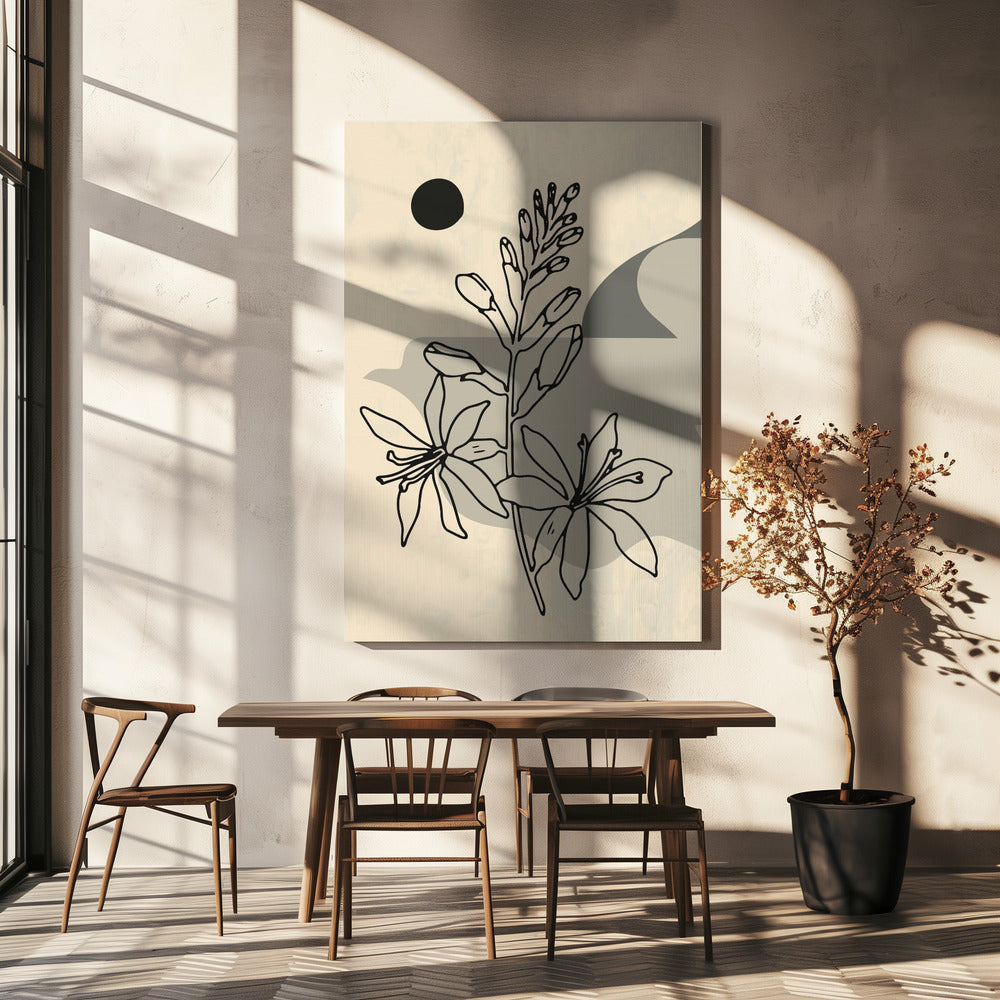 Abstract Flower 1 | Canvas