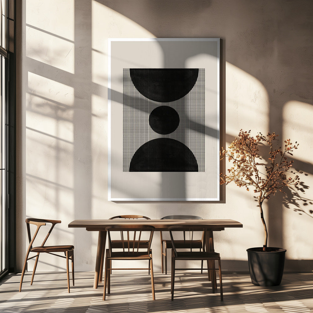 Geometric Echoes | Canvas