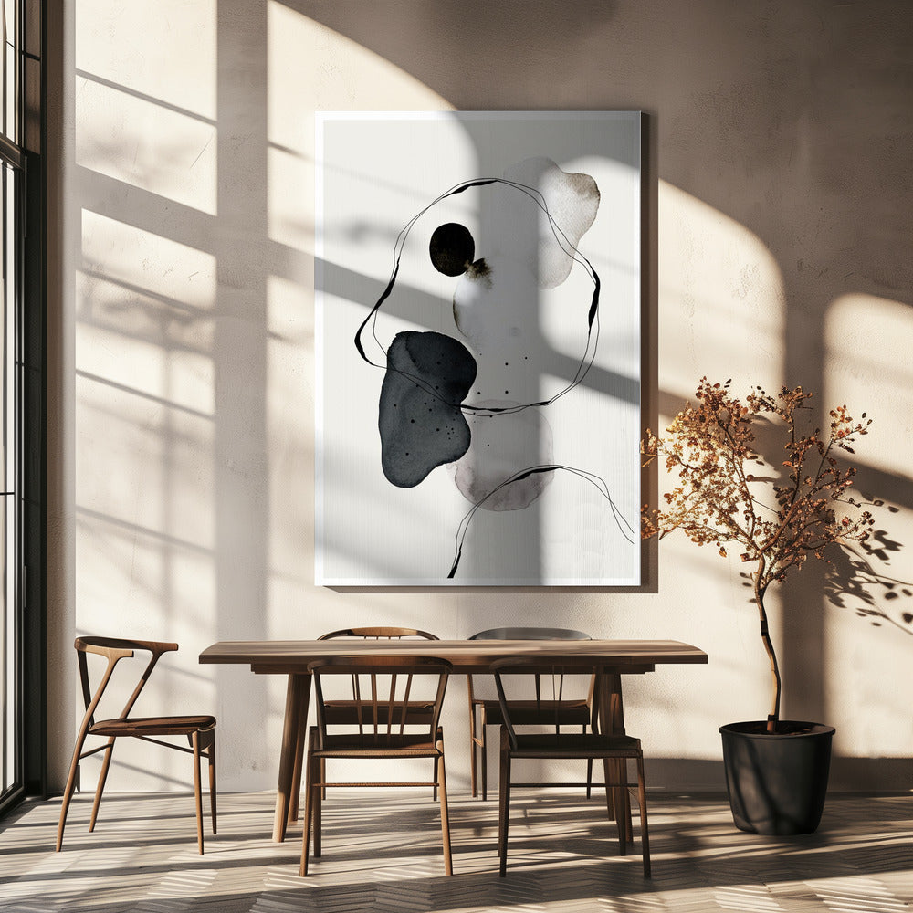 Monochrome Dance | Canvas