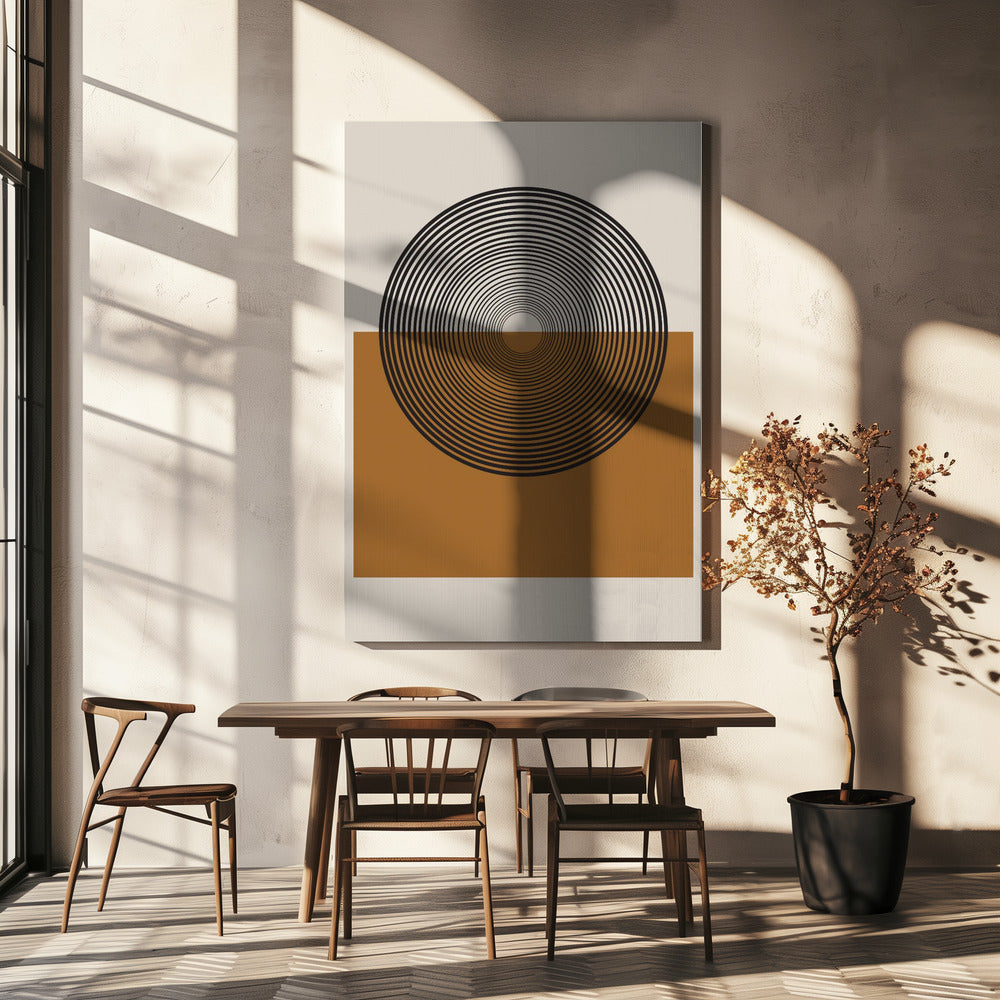 Concentric Reflections | Canvas